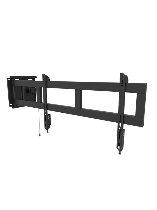 Multibrackets m Universal Keinu Arm 180 Degrees Large Musta - Max 75 kg - recommended for 69"