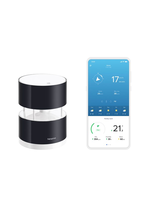 Netatmo Wind Gauge - Älykäs tuulimittari