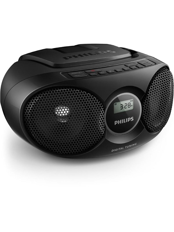 Philips CD Soundmachine AZ215B - FM - Stereo - Musta