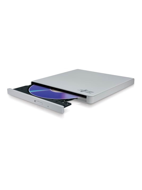 Hitachi - LG GP57EW40 Slim kannettava DVD-kirjoitin - DVD-RW (Poltin) - USB 2.0 - Valkoinen