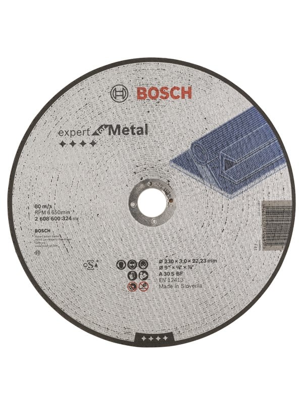 Bosch Katkaisulaikka, suora, Expert for Metal A 30 S BF, 230 mm, 3,0 mm