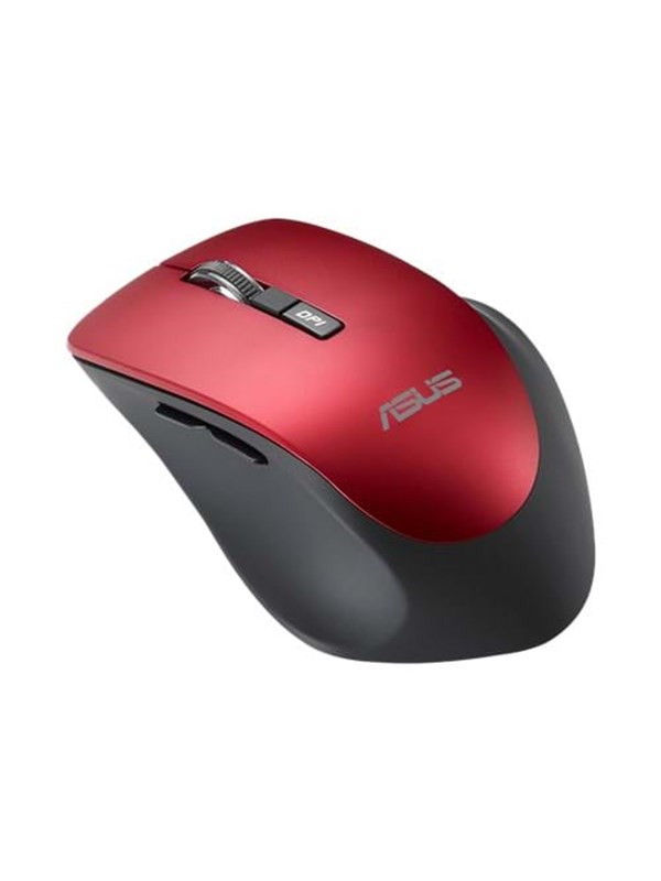 ASUS WT425 - Wireless Mouse - Punainen - Hiiri - Optinen - 6 painiketta - Punainen