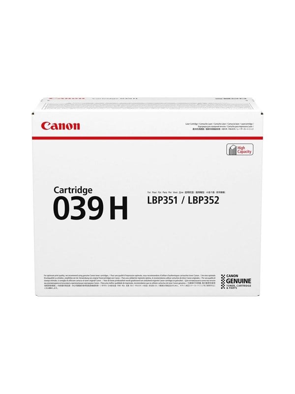 Canon CRG 039 / 0288C001 H Musta