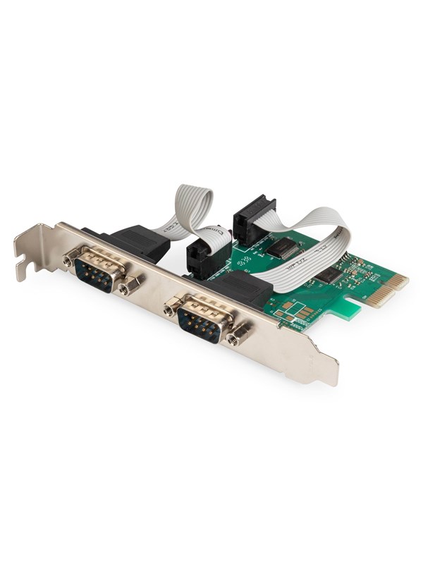 DIGITUS DS-30000-1 2-Port Serial Interface Card PCIe