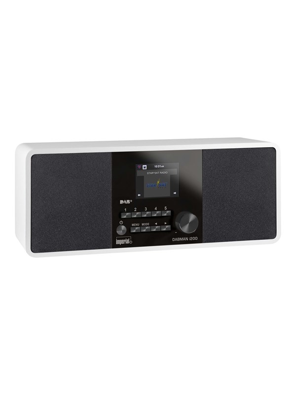 Imperial TELESTAR DABMAN i200 - DAB/DAB+/FM - Valkoinen