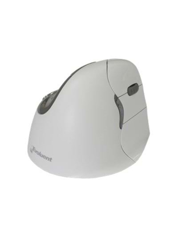 Bakker Elkhuizen Evoluent4 Bluetooth - Ergonominen hiiri - Optinen - 6 painiketta - Harmaa