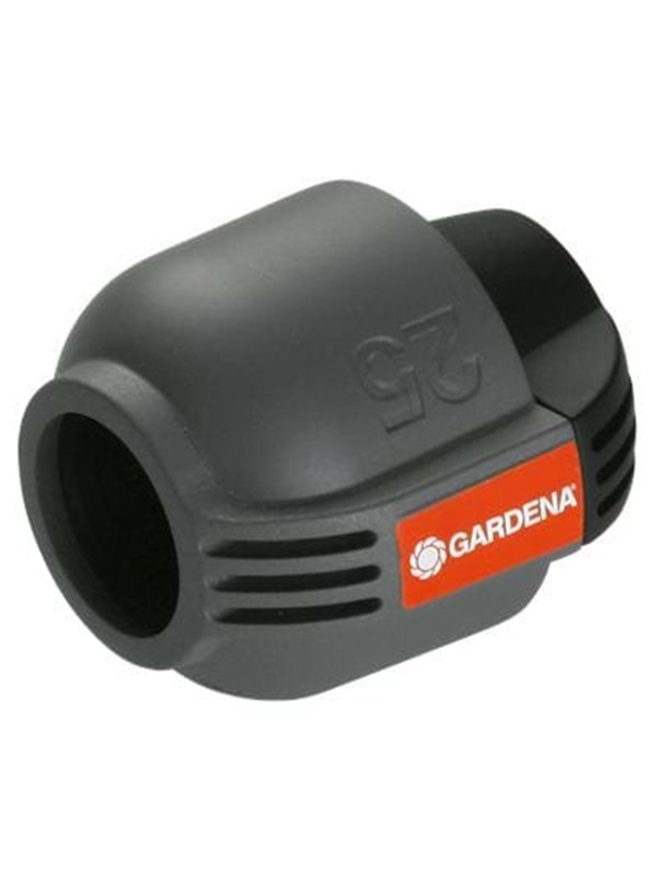Gardena Päätyliitin 25 mm (sulku)