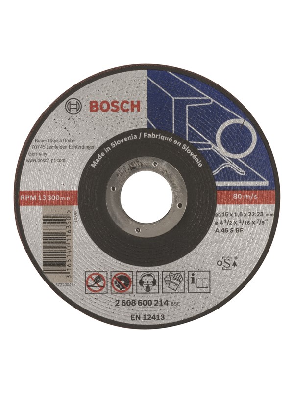Bosch Katkaisulaikka, suora, Expert for Metal AS 46 S BF, 115 mm, 1,6 mm