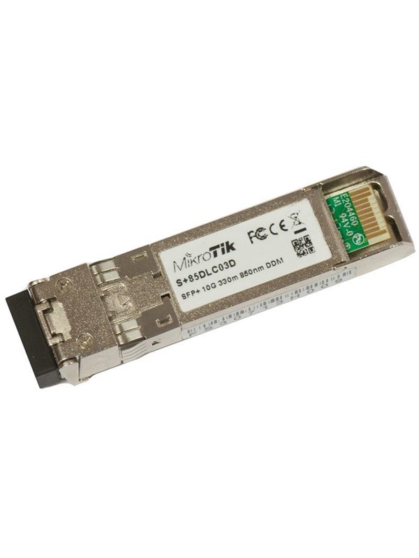 MikroTik S+85DLC03D / SFP+ module 10GbE mm 300m 850nm LC/UP