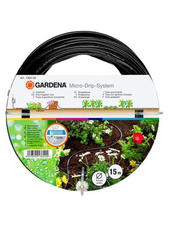 Gardena Maanpäällinen tippukasteluletku 4,6 mm