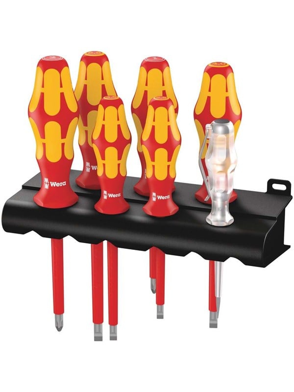Wera Screwdriver set with Jännite tester