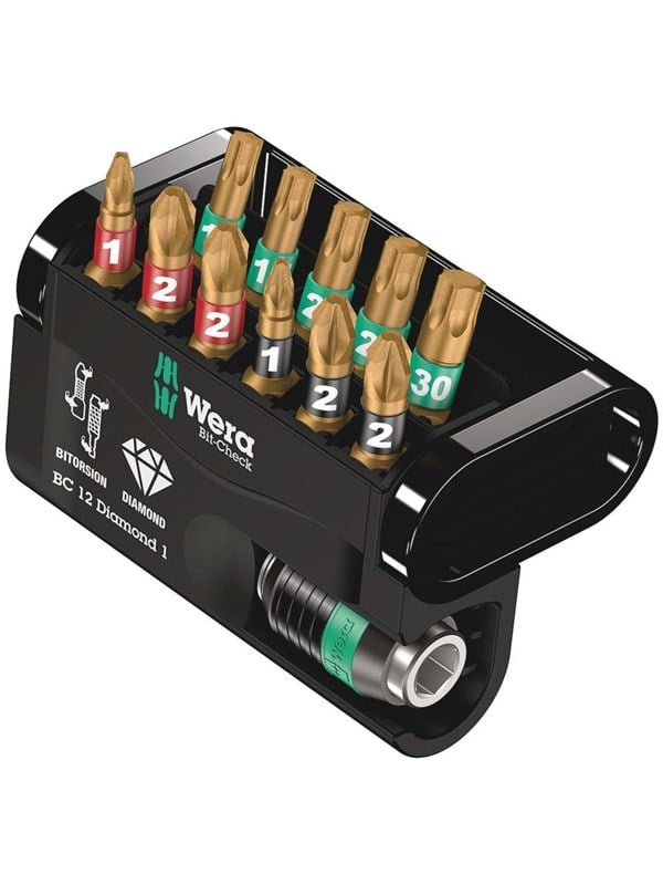 Wera Tarkistusbitit 12 timanttia 1