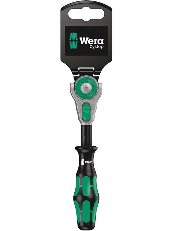 Wera speed ratchet with 1/4 drive zyklop 8000 A sb
