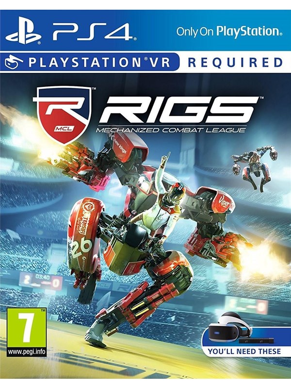 RIGS: Mekaaninen taisteluliiga (PSVR) - Sony PlayStation 4 - Virtuaalitodellisuus