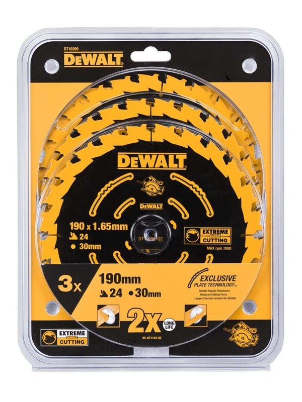 Dewalt DT10399 - Pyörösahanterät 3 kpl