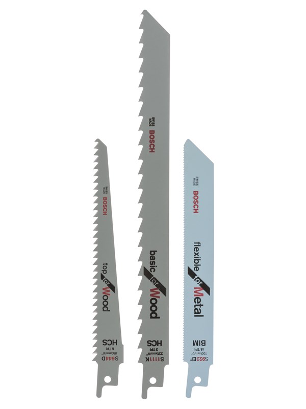 Bosch Puukkosahanteräsarja S 922 EF, S 644 D, S 1111 K S 922 EF; S 644 D; S 1111 K