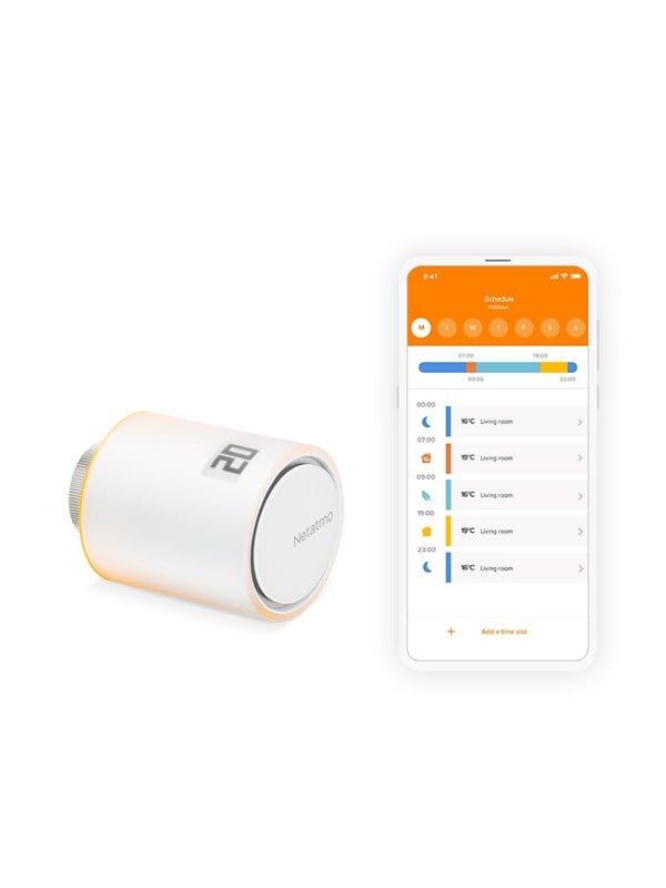 Netatmo Additional Smart Radiator Thermostat - Älykäs patteritermostaatti