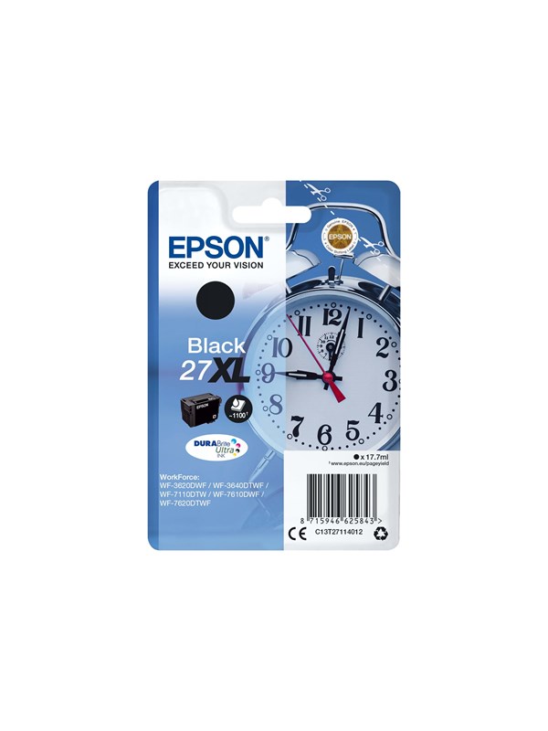 Epson 27XL / C13T2711 - Musta