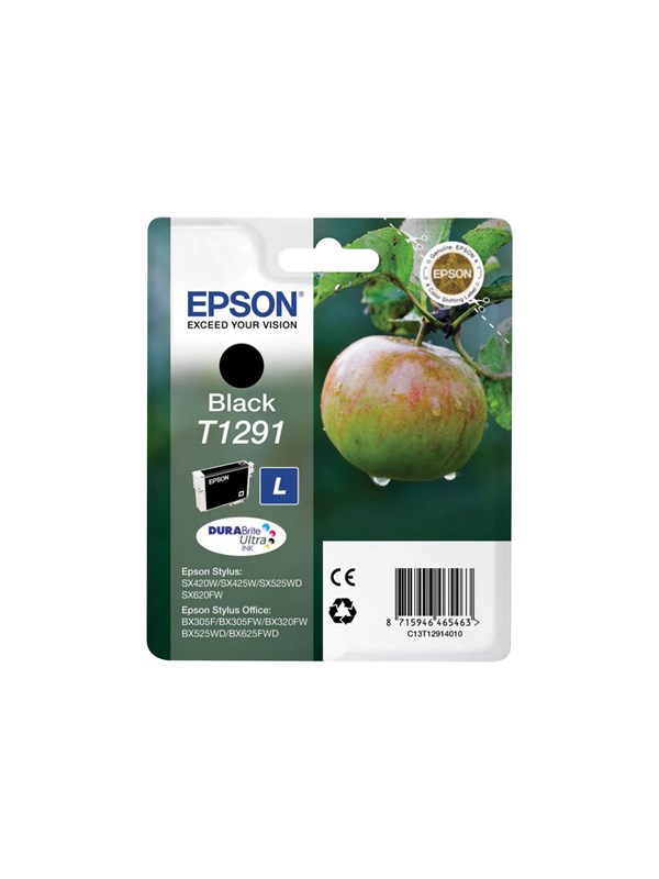 Epson T1291 - Musta Ink
