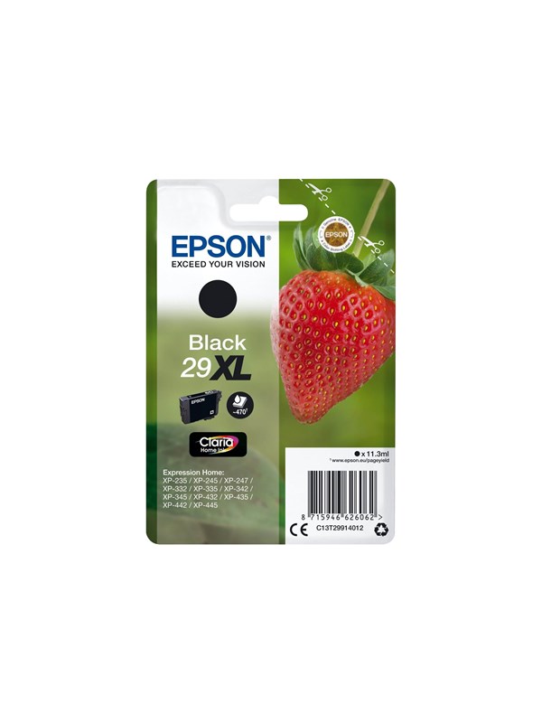 Epson 29XL - Musta Ink