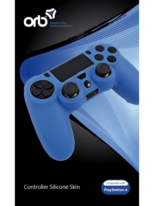 Orb PS4 Silicon Skin Blue -suojaava silikonikalvo - Miscellaneous Lisävarusteet pelikonsoleille - Sony PlayStation 4