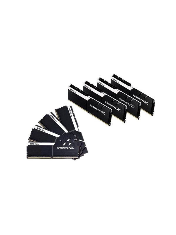 G.Skill Trident Z DDR4-3200 - 64GB - CL16 - Octa Channel (8 pcs) - Intel XMP - Musta