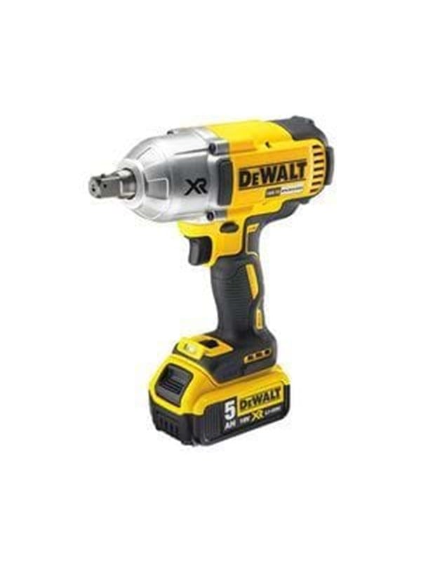 Dewalt 18V XR harjaton korkea vääntömomentti 1/2" iskuporakone - 2 x 5Ah