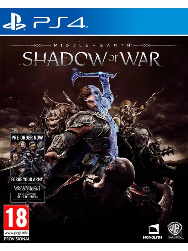 Middle-Earth: Shadow of War - Sony PlayStation 4 - Toiminta