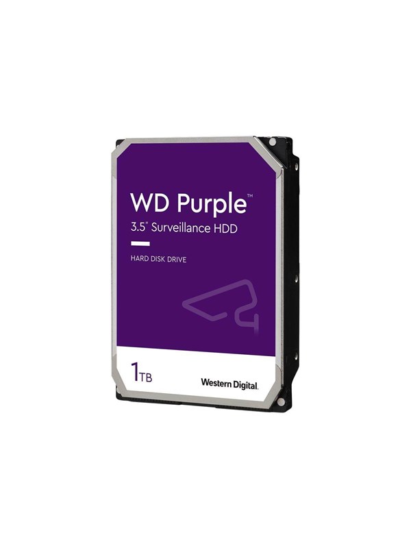 WD Purple - 1TB - Kovalevy - WD10PURZ - SATA-600 - 3.5"