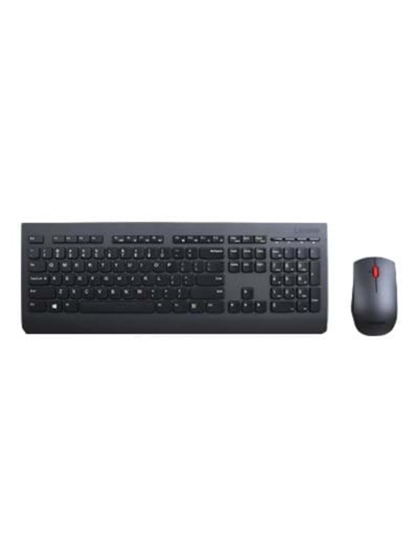 Lenovo Professional Combo - Näppäimistö ja Hiirisetti - Musta