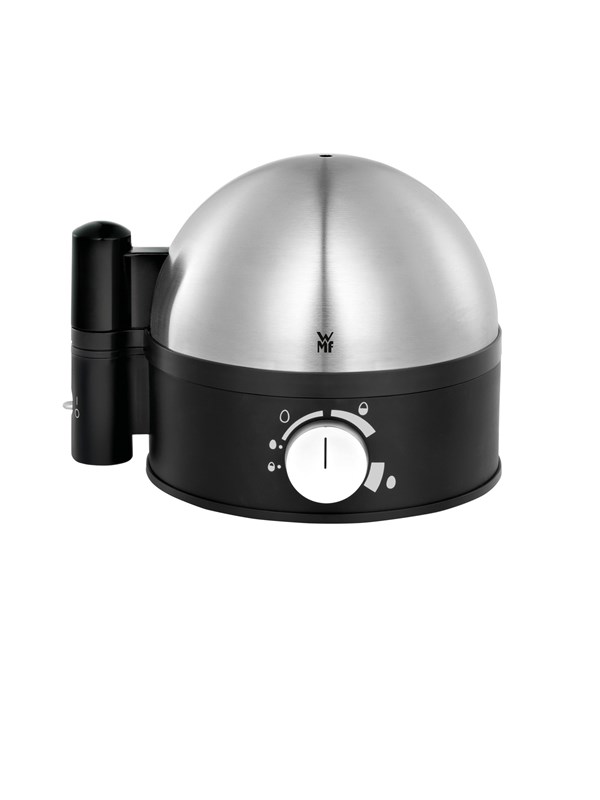 WMF Stelio 0415070011, 7 munaa, Kova, Keskikokoinen, Pehmeä, Musta, Kromi, 380 W, 220-240 V, 50 - 60 Hz