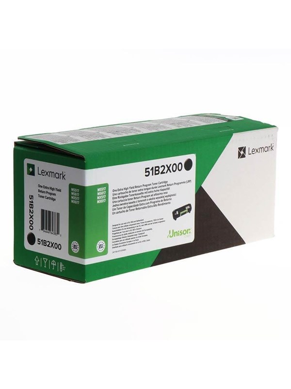 Lexmark - Extra High Yield - black - original - toner cartridge - LCCP LRP