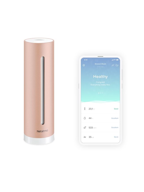 Netatmo Healthy Home Coach - Älykäs sisäilman seurantalaite