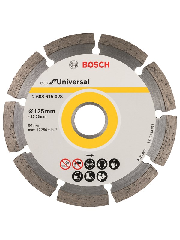 Bosch Timanttikatkaisulaikka ECO For Universal 125x22.23x2.0x7mm