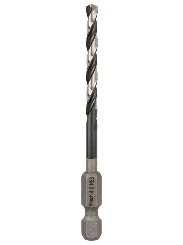 Bosch HSS-kierukkaporanterä 4,0mm, kuusiovarsi 4 x 43 x 83 mm