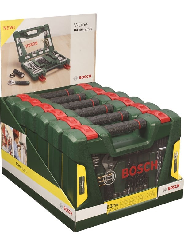 Bosch 83-osainen V-Line -laatikko