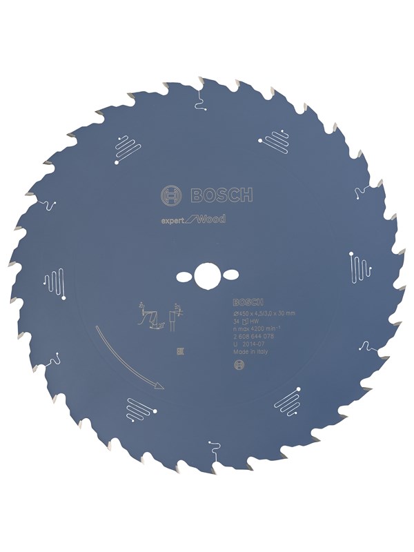 Bosch Pyörösahanterä Expert for Wood 450 x 30 x 4,5 mm, 34