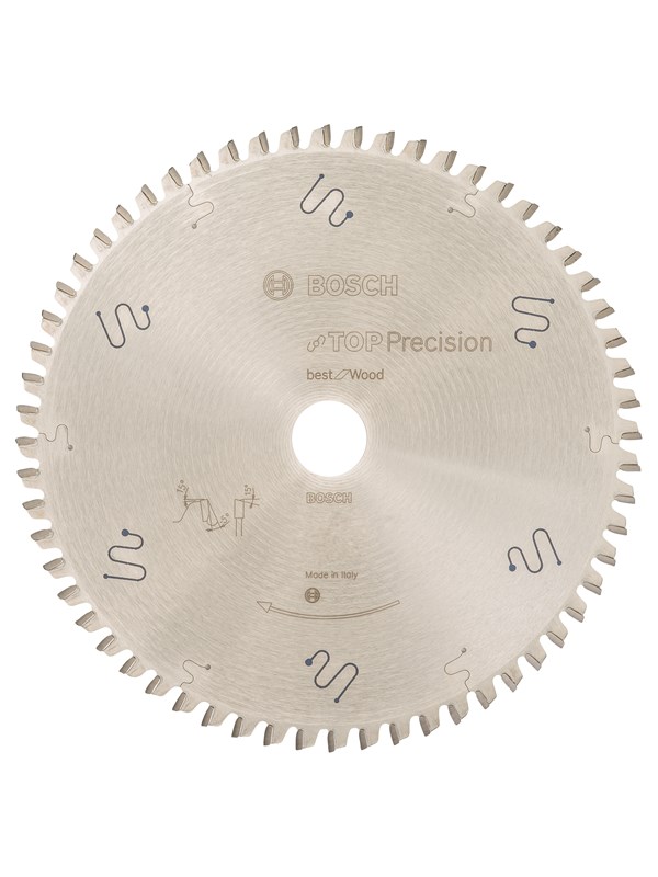 Bosch Pyörösahanterä Top Precision Best for Wood 305 x 30 x 2,3 mm, 72