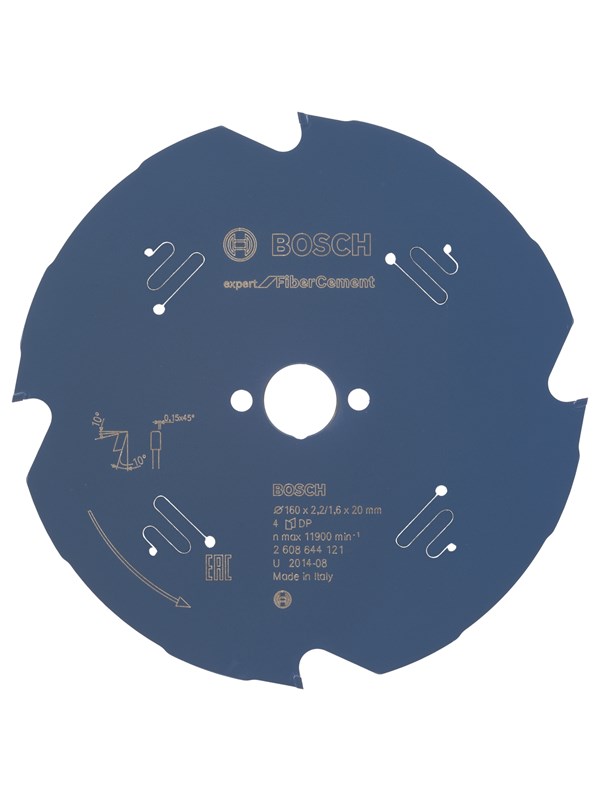 Bosch Expert for Fibre Cement ‑pyörösahanterä 160 x 20 x 2,2 mm, 4