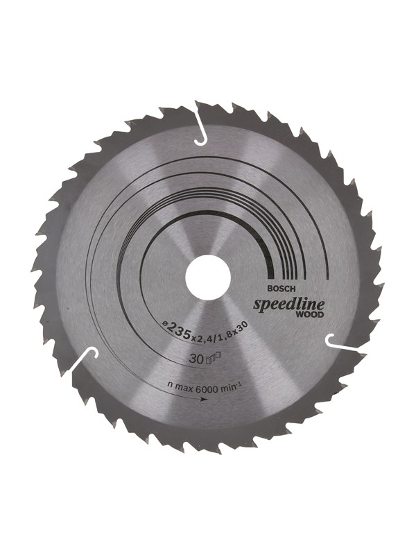 Bosch Pyörösahanterä Speedline Wood 235 x 30/25 x 2,4 mm, 30