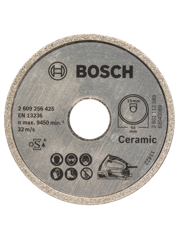 Bosch Timanttikatkaisulaikka Standard for Ceramic Ø 65 mm; reikä= 15 mm
