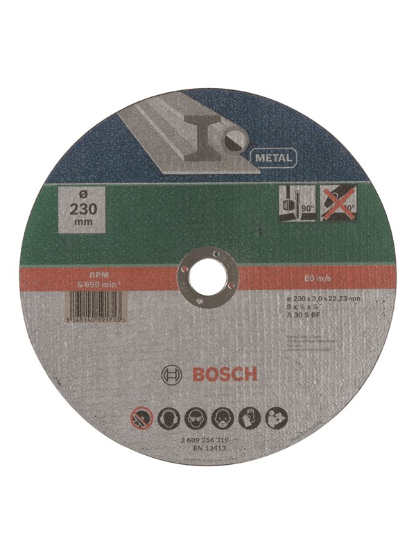 Bosch Katkaisulaikka suora, metalli Ø 230 mm; vahvuus= 3,0 mm