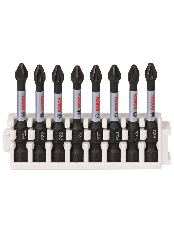 Bosch Impact Control -ruuvinväänninkärkipaketti, 8 osaa, 8xPZ2