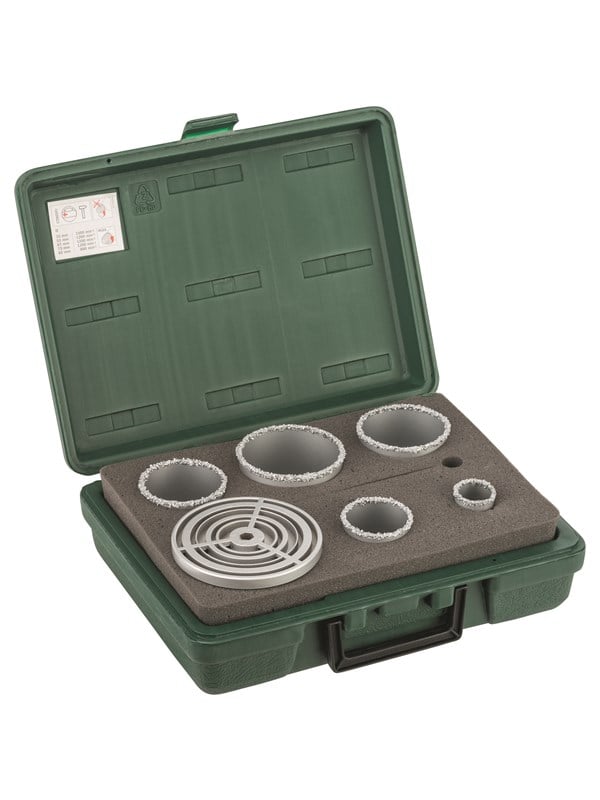 Bosch 5-os. reikäsahasarja, kovametallisiroteltu 33; 53; 67; 73; 83 mm