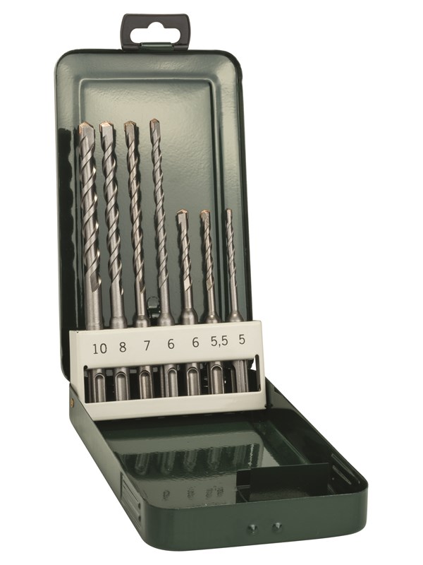 Bosch 7-os. vasaraporanteräsarja SDS plus 5,0x110; 5,5x110; 6,0x110; 6,0x160; 7,0x160; 8,0x160; 10,0x160 mm