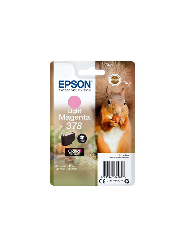 Epson 378 - lys magenta - Original - blækpatron
