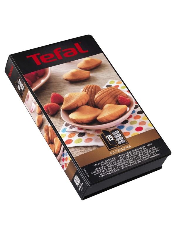 Tefal XA801512 Snack Collection - Laatikko 15: Mini madeleine-leivokset