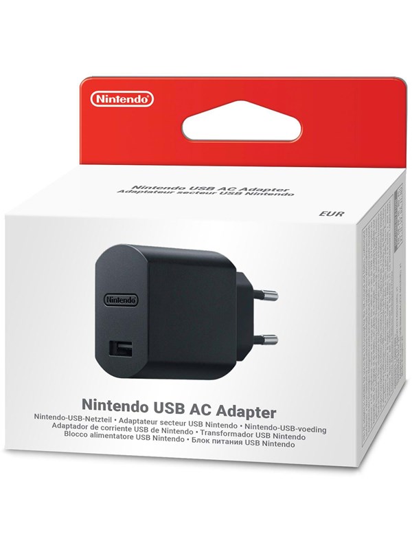 Nintendo USB-verkkovirta-adapteri - Miscellaneous Lisävarusteet pelikonsoleille