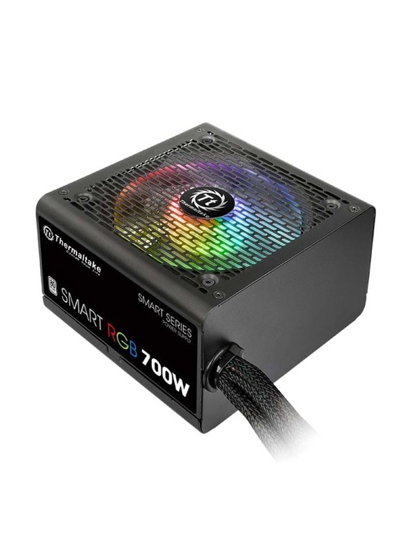 Thermaltake Smart RGB 700W Virtalähde - 700 Watt - 120 mm - ATX - 80 Plus Valkoinen sertifioitu