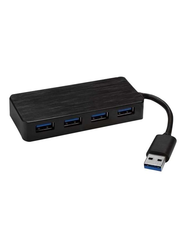 StarTech.com USB 3.0 -keskusyksikkö, jossa on neljä porttia ja latausportti USB hub - 4 porttia - USB 3.2 - Musta
